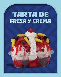 Braum’s Tarta De Fresa y Crema 2025 sundae with price $4.29 and 750 calories – strawberry cream dessert