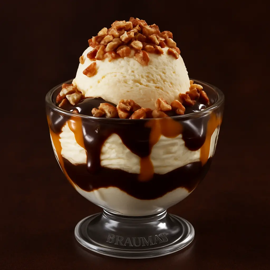 Braum’s Turtle Sundae